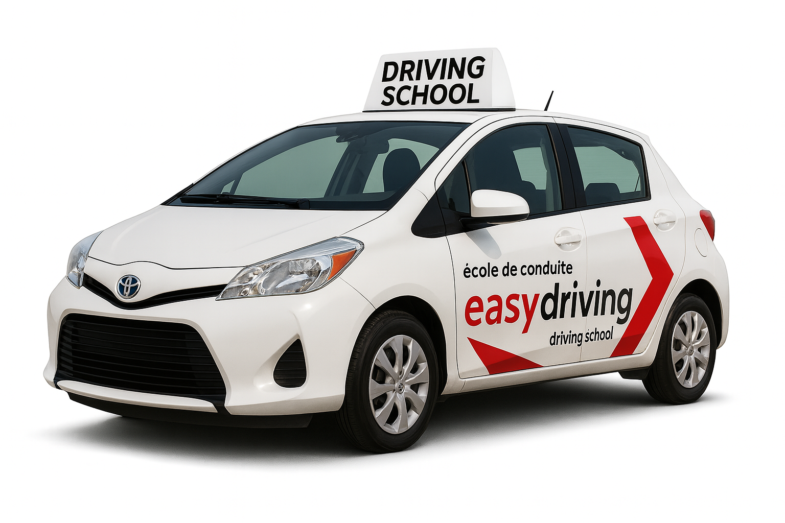 SAAQ Kirkland Exam Rental car - Easy Driving School